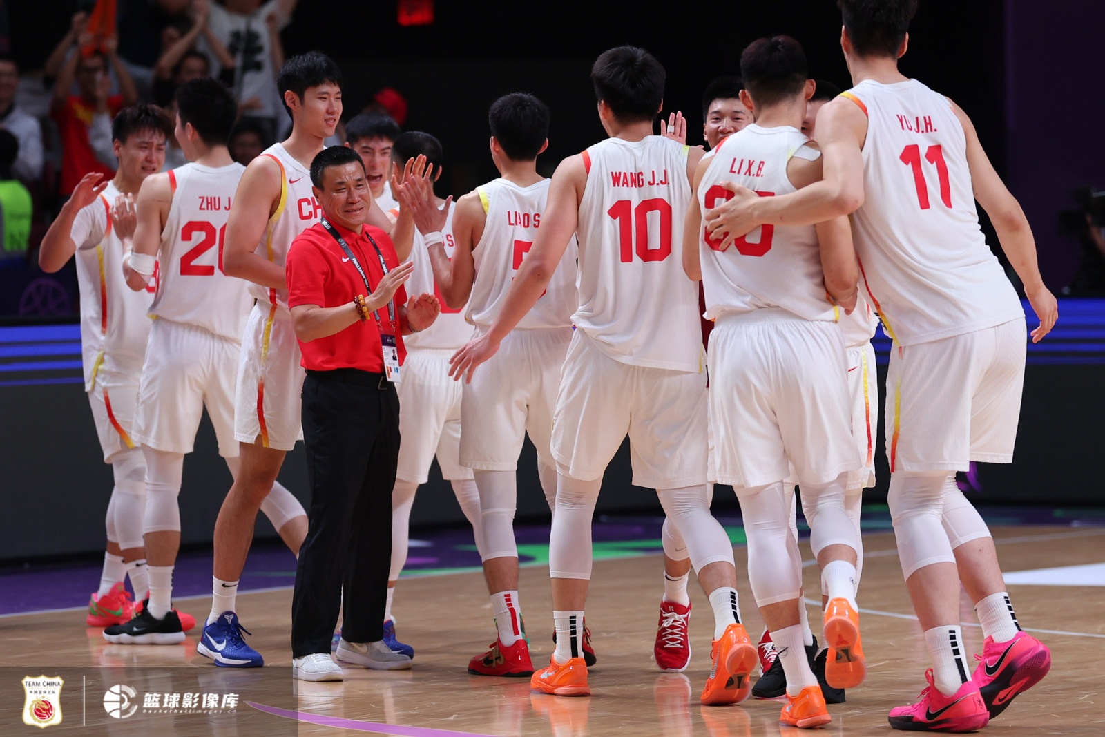 中国男篮外线火力惊人 41.2%三分准度领跑赛事 罚球78.4%位列次席